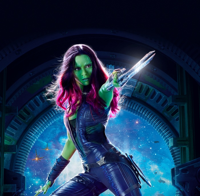 Gamora from Guardians of the Galaxy Vol 2 4K