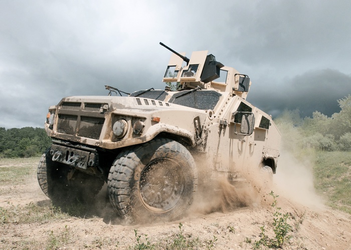 US Army Joint Light Tactical Vehicle in 4K