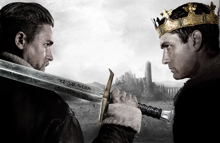 Charlie Hunnam and Jude Law from King Arthur: Legend of the Sword 4K