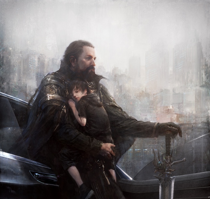 King Regis and Noctis from Final Fantasy XV 4K