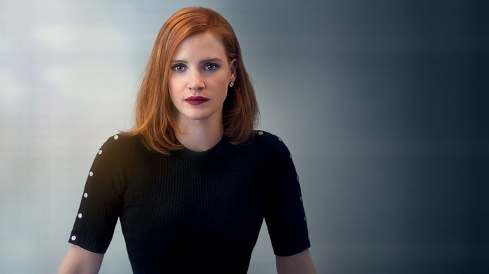 Jessica Chastain as Miss Sloane