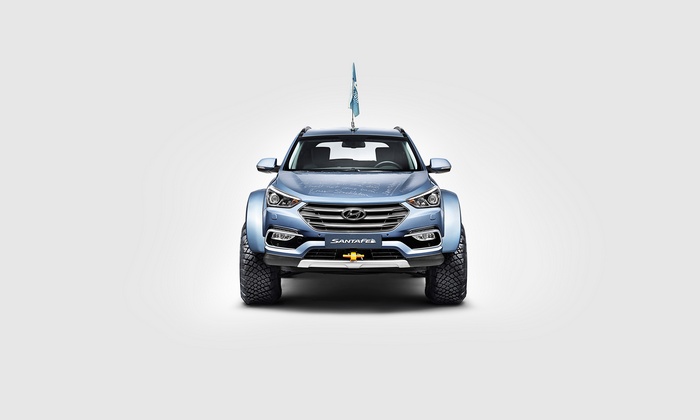 2017 Hyundai Santa Fe Arctic Trucks 4K