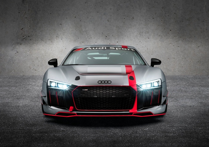Audi R8 LMS GT4 race car
