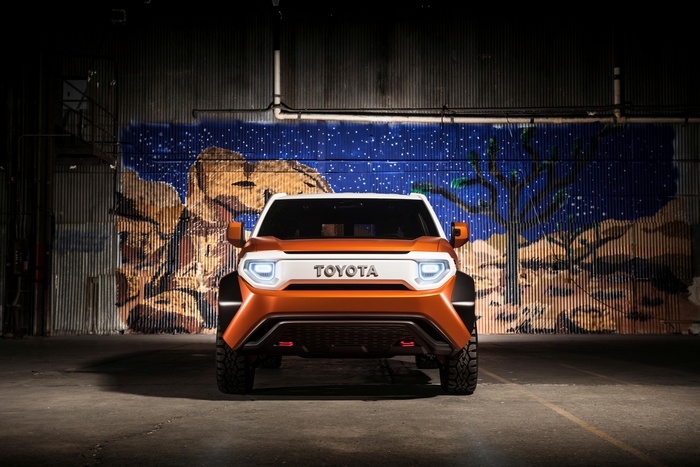 Toyota FT-4X concept car front view