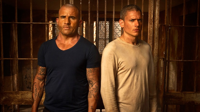 Michael Scofield and Lincoln Burrows from Prison Break