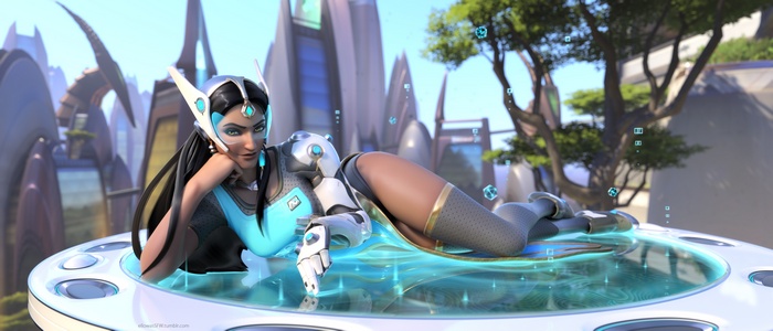 Symmetra from Overwatch 4K Artwork