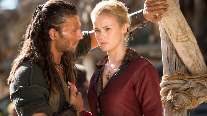 Eleanor Guthrie and Charles Vane from Black Sails