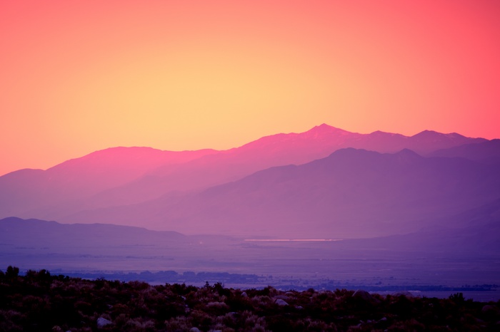 Lone Pine Sunset 4K