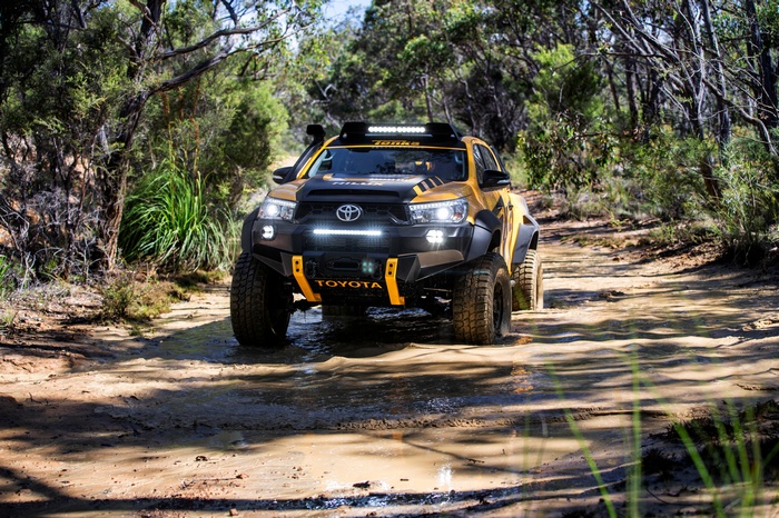 Toyota HiLux Tonka Concept Truck Off-Roading