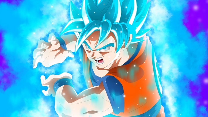 Goku from Dragon Ball Super in 4K