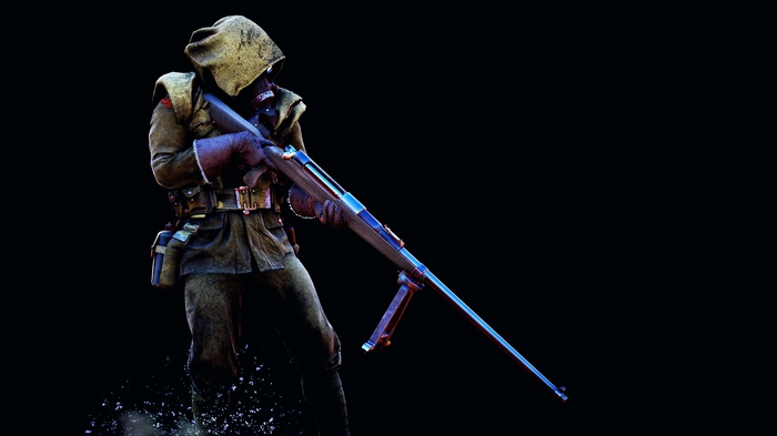 Soldier with rifle from Battlefield 1