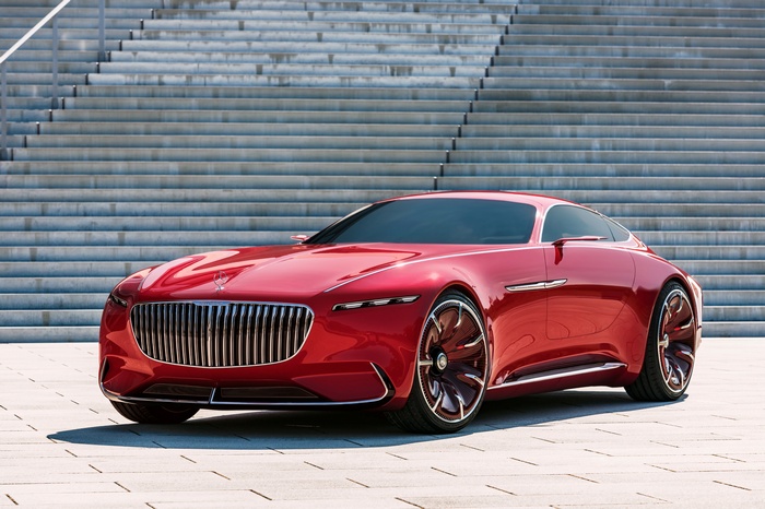 4K Vision Mercedes-Maybach 6 Concept Car