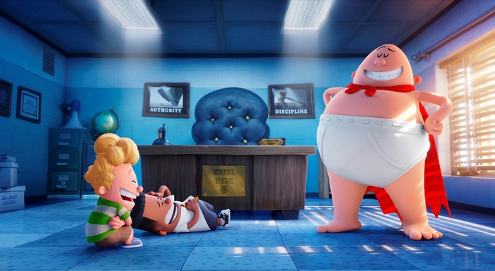 Captain Underpants with George Beard and Harold Hutchins
