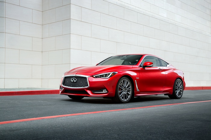 2017 Infiniti Q60 Red Sport 400 4K