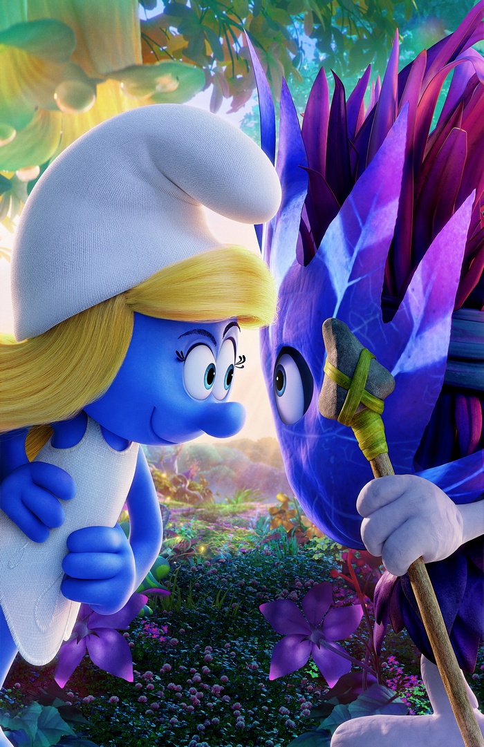Smurfette and Hefty from Smurfs: The Lost Village