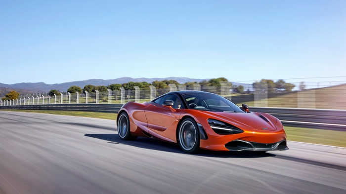 4K McLaren 720S Coupe on a Racetrack