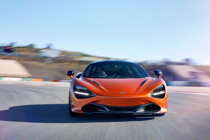 4K McLaren 720S Coupe on a Racetrack
