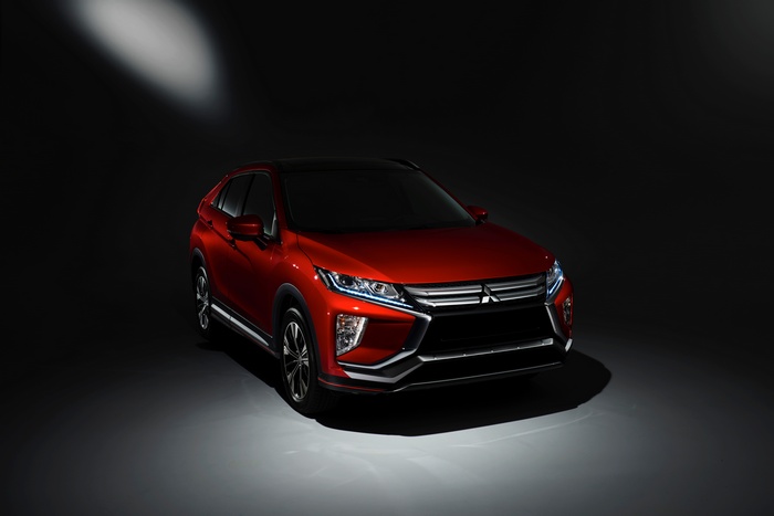 Red Mitsubishi Eclipse Cross SUV