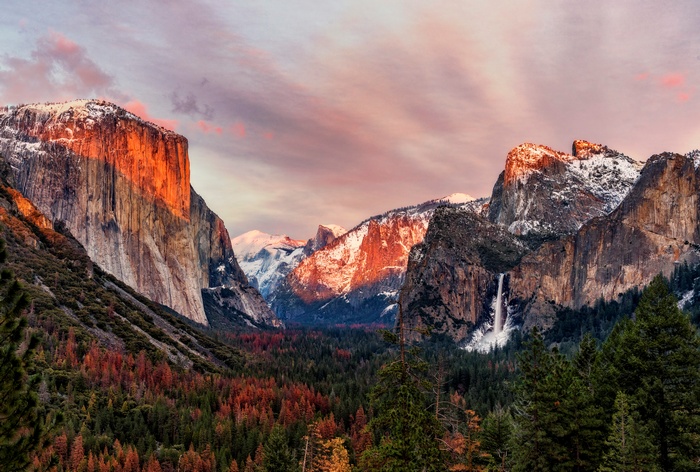 Yosemite National Park, El Capitan, 4K, Yosemite Valley