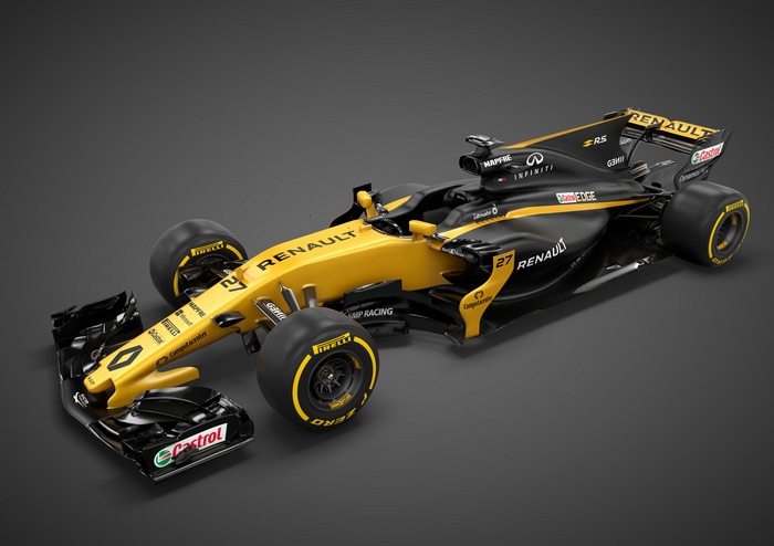 Renault R.S.17 Formula One Racing Car
