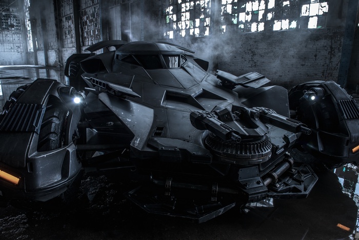 The Batmobile from Batman v Superman: Dawn of Justice