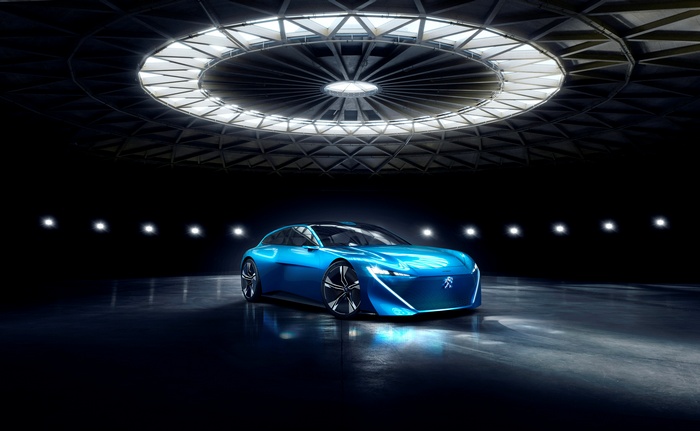 Peugeot Instinct concept car at Geneva Motor Show