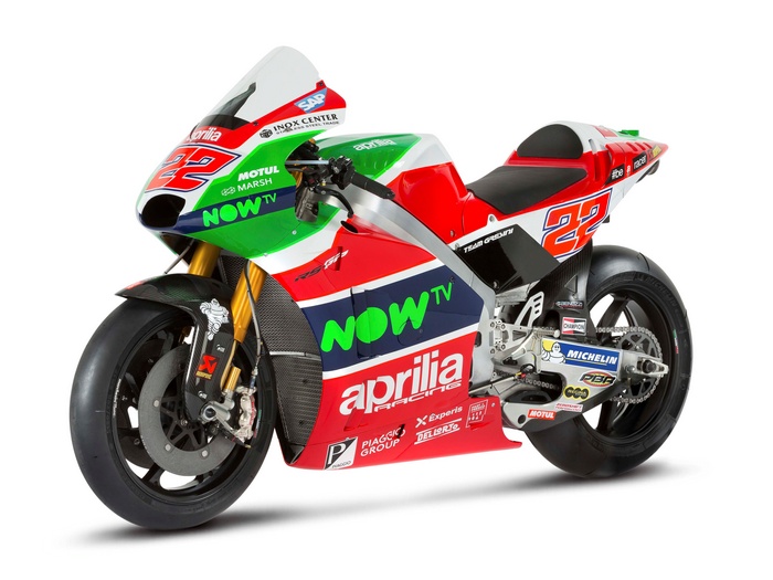 2017 Aprilia RS-GP MotoGP bike 4K