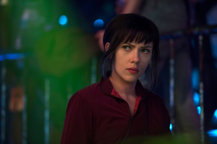 Scarlett Johansson as Major in Ghost in the Shell