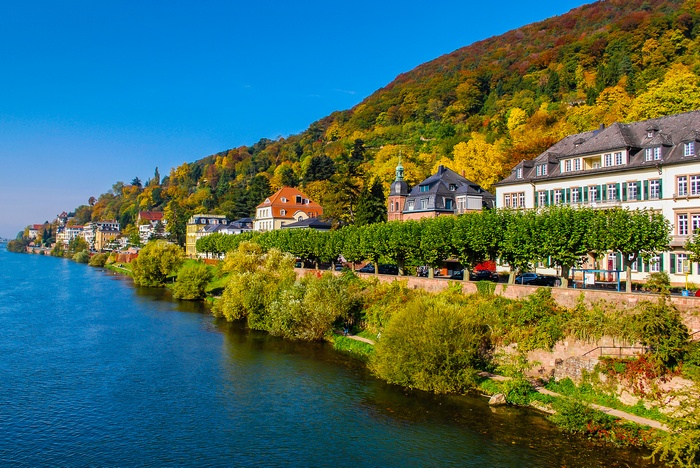 Town, Autumn, Germany