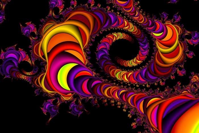 Bubbles, Fractals, 4K