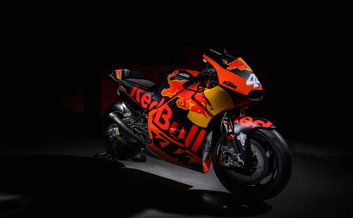 KTM RC16 MotoGP Race Bike with Red Bull Livery