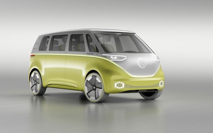 Volkswagen I.D. Buzz concept electric car