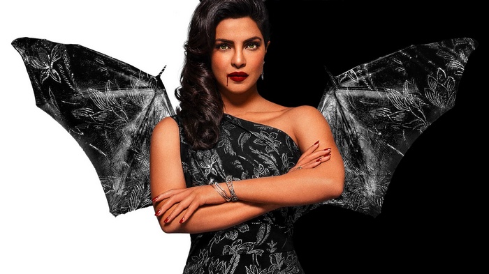 Priyanka Chopra as a Vampire with Bat Wings