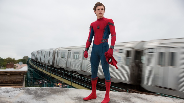 Tom Holland as Spider-Man from Spider-Man: Homecoming