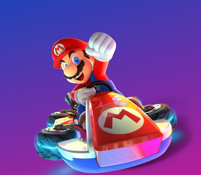 Mario from Mario Kart 8 on Nintendo Switch