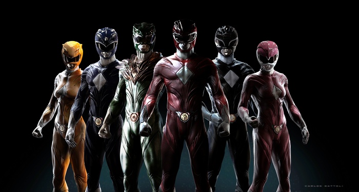 Power Rangers in 4K