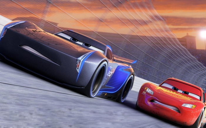 Jackson Storm, Lightning McQueen, Cars 3