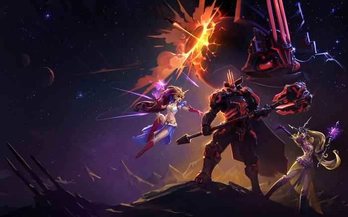 Space Lord Leoric from Heroes of the Storm