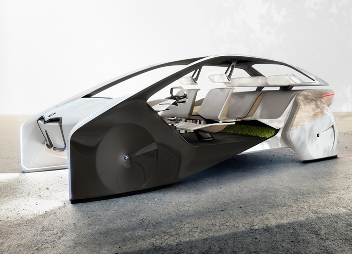 BMW i Inside Future Concept Car at CES 2017