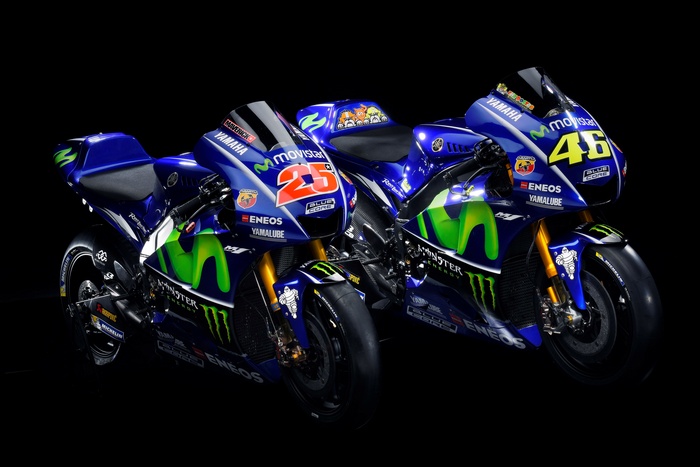 Yamaha YZR-M1 MotoGP motorcycles