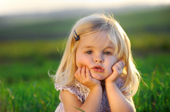 Cute girl, 4K