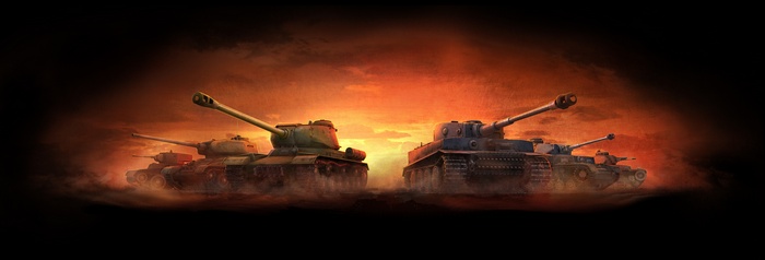 4K World of Tanks tanks in battle