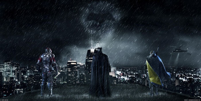 Batman and Robin fan art in 4K