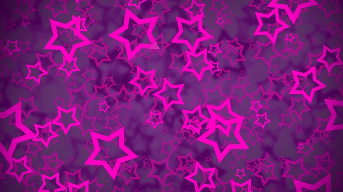 Purple and Pink Stars 4K