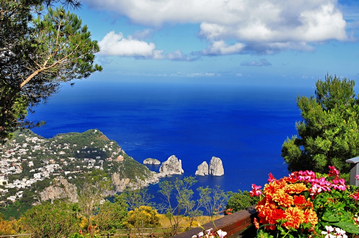 Island, Anacapri, Italy, 4K