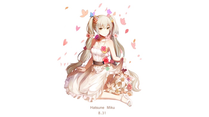 Hatsune Miku from Vocaloid