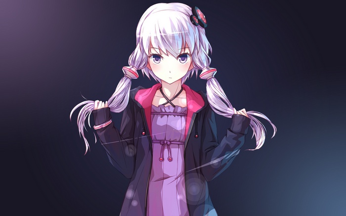 Yuzuki Yukari from Vocaloid