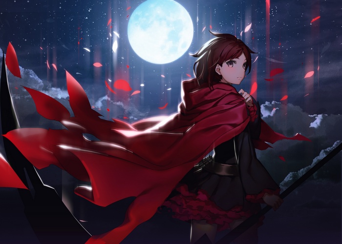 4K Ruby Rose from RWBY
