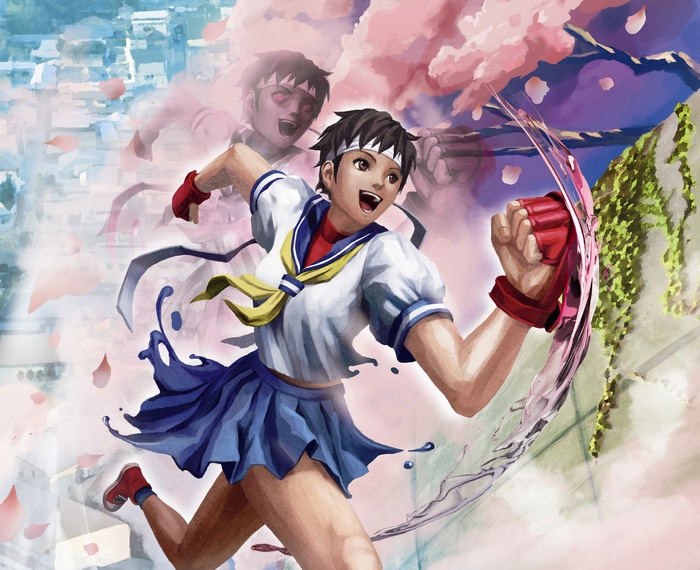 Sakura Kasugano from Street Fighter X Tekken