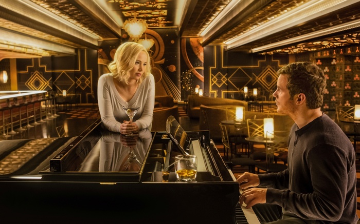 Jennifer Lawrence and Chris Pratt from Passengers 4K